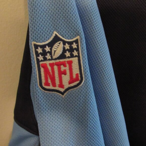 Onfield Reebok NFL Tennessee Titans Hoodie Men's Size Medium Navy/Titans Blue - Picture 6 of 9